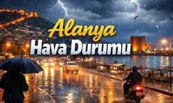 Alanya’da akşam planı olanlar dikkat: Yağmur saat verdi, geceye kalacak