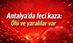 Finike’de iki otomobil çarpıştı: 1 ölü, 5 yaralı