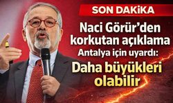 Prof. Naci Görür'den korkutan Antalya depremi açıklaması: Daha büyükleri olabilir