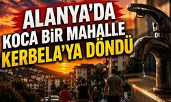 Oba Mahallesi’nde su kesintisi vatandaşı canından bezdirdi