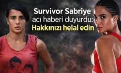 Survivor Sabriye Şengül'den korkutan paylaşım: “Hakkınızı helal edin”