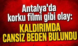 Antalya'da korku filmi gibi olay: Kaldırımda cansız beden bulundu
