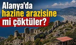 Alanya'da hazine arazisine mi çöktüler?