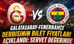Galatasaray-Fenerbahçe derbisinin bilet fiyatları açıklandı: Servet değerinde
