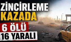 Zincirleme kazada araçlar yandı: Kerkük’te 6 ölü, 16 yaralı