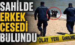 Sahilde erkek şahsa ait cansız beden bulundu