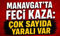 Manavgat'ta feci kaza: Çok sayıda yaralı var