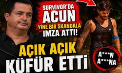 Survivor'da Acun yine bir skandala imza attı: Açık açık küfür etti