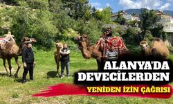 Alanya’da devecilerden yeniden izin çağrısı