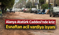 Alanya Atatürk Caddesi'nde kriz: Esnaftan acil vardiya isyanı