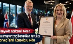 Alanya'da görkemli tören: Tanınmış turizmci Banu Okan Kavukçu Norveç Fahri Konsolosu oldu
