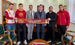 ALKÜ UltrAslan’dan Kaymakam Öztürk’e ziyaret