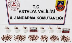 Alanya’da jandarmadan u*uşturucu operasyonu: Binlerce hap ele geçirildi