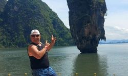 Alanyalı sanatçı Necip Topal, Tayland tatilinden renkli kareler paylaştı