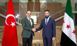 MİT Başkanı Kalın, Suriye lideri eş-Şara ile görüştü