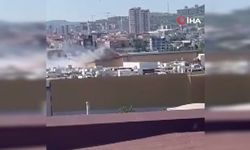 Pendik'teki Neomarin AVM çatısında yangın çıktı