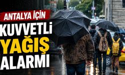 Alanya ve çevre ilçelere sel ve hortum uyarısı