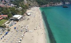 Alanya sahillerinde 25 derece sıcaklık yoğunluğu