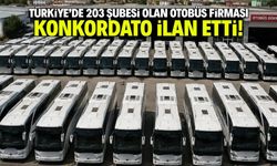 203 şubeli otobüs firmasına 3 ay konkordato mühleti verildi
