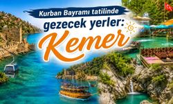 Kurban Bayramı tatilinde gezecek yerler: Kemer