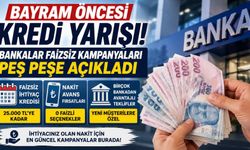 Bayram öncesi kredi yarışı: Bankalar faizsiz kampanyaları peş peşe açıkladı