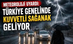 Meteoroloji uyardı: Türkiye genelinde kuvvetli sağanak geliyor