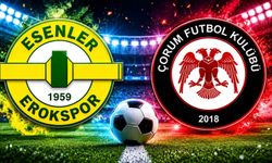 Esenler Erokspor-Çorum FK maçı kaçta hangi kanalda?