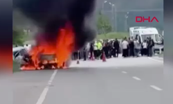Feci kazada dede ve torun can verdi