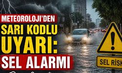 Meteoroloji'den sarı kodlu uyarı: Sel alarmı
