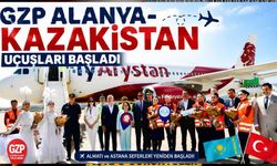 GZP Alanya-Kazakistan uçuşları başladı