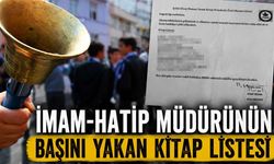 İmam-Hatip müdürünün başını yakan kitap listesi