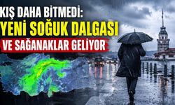 Kış daha bitmedi: Yeni soğuk dalgası ve sağanaklar geliyor