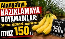 Alanyalıyı kazıklamaya doyamadılar: Seranın dibindeki markette muz 150 TL