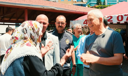 Başkan Özçelik kurban kesim alanların ziyaret etti