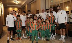 Minik Şimşeklerden Alanyaspor’a moral ziyareti