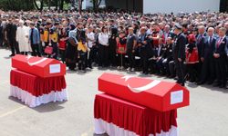 Tekirdağ'da şehit polisler gözyaşlarıyla uğurlandı
