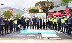 Alanya'da trafik güvenliğinin önemine dikkat çektiler