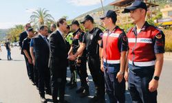 Kaymakam Öztürk’ten bayram trafiği denetimi