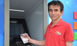 Serik’te ATM’de bulduğu 19 bin 500 lirayı sahibine ulaştırdı