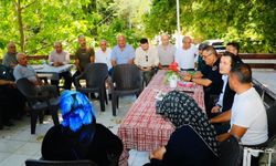 Kaymakam Öztürk, Kızılcaşehir ve Akçatı'da vatandaşları dinledi