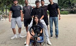 Otomotiv bölümünün tek kadın öğrencisi Bahar mezun oldu