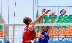 Alanya'da olimpiyat kotalı plaj voleybolu heyecanı başladı