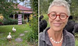 Ünlü oyuncu Rachel Ward Avustralya'da çiftlik hayatı kurdu
