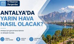 Antalya'nın yükseklerine sağanak, Alanya'ya yaz havası
