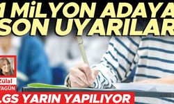 LGS yarın yapılıyor: 1 milyonu aşkın adaya son uyarılar
