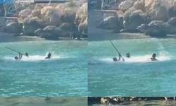 Silifke'de denizin ortasında kavga edenler tutuklandı