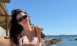 Nesrin Cavadzade ve Kadir Taner Uçar'ın balayı pozları
