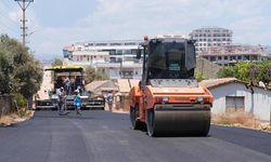 Payallar gökkale caddesi sıcak asfaltla yenilendi