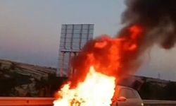 Elektrikli otomobilde d*hşet: Aile son anda canını kurtardı