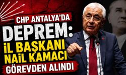 CHP Antalya’da deprem: İl Başkanı Nail Kamacı görevden alındı
